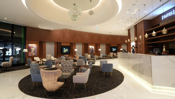 Muvi Cinemas interior featuring bespoke joinery, seating, and lighting elements.